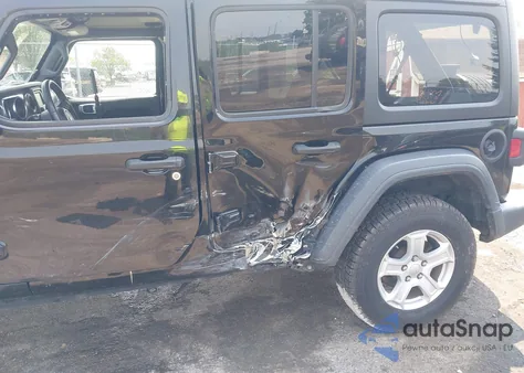 2018 Jeep Wrangler Unlimited Sport S 4X4 из США, поврежденный, VIN 1C4HJXDG4JW162468